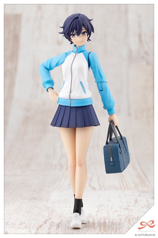 Sousai Shojo Teien Plastic Model Kit 1/10 Rui Saotome Touhou High School Tracksuit 16 cm P072186