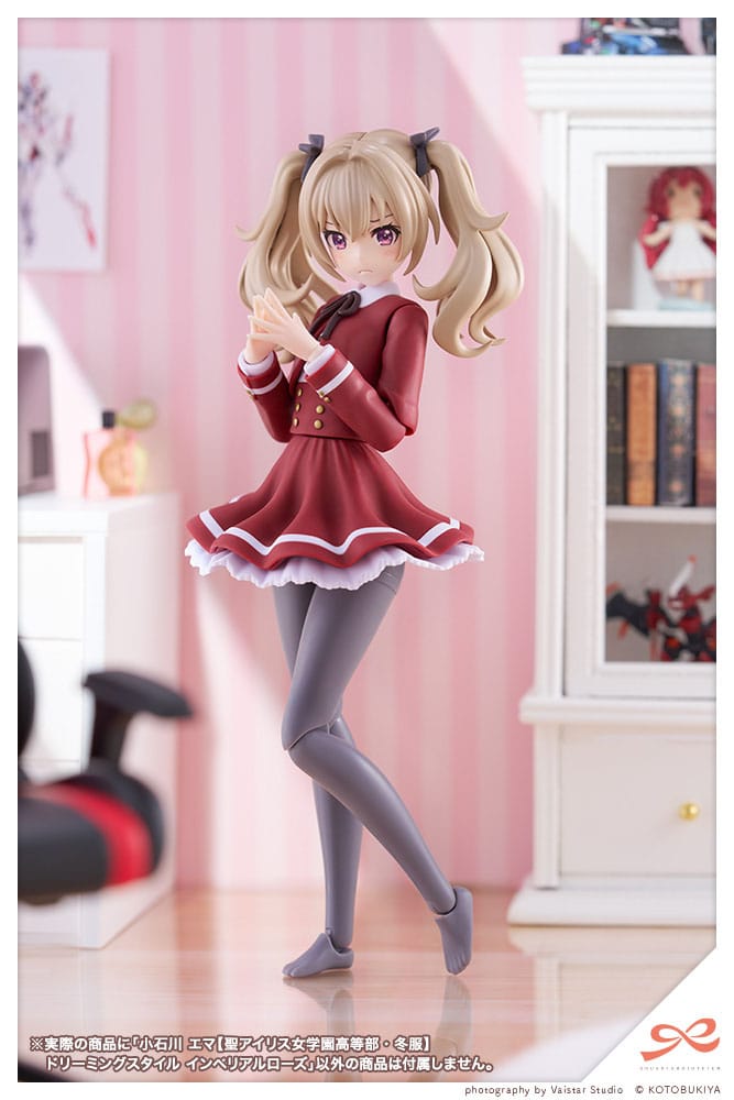 Sousai Shojo Teien Plastic Model Kit 1/10 Emma Koishikawa (St. Iris Gakuen Girl´s High School Winter Clothes) Dreaming Style Imperial Rose 14 cm P047514