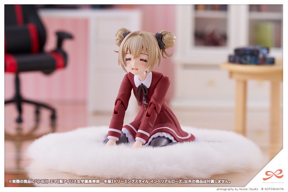 Sousai Shojo Teien Plastic Model Kit 1/10 Emma Koishikawa (St. Iris Gakuen Girl´s High School Winter Clothes) Dreaming Style Imperial Rose 14 cm P047514
