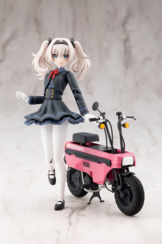 Sousai Shojo Teien Plastic Model Kit 1/10 Emma Koishikawa Nocturne with Honda AB12 Motocompo 14 cm P065500