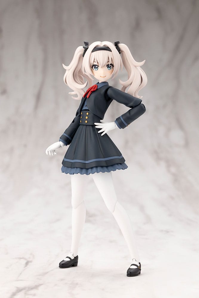 Sousai Shojo Teien Plastic Model Kit 1/10 Emma Koishikawa Nocturne with Honda AB12 Motocompo 14 cm P065500