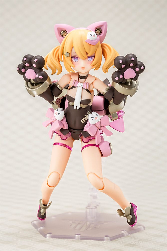 Megami Device Plastic Model Kit 1/1 Puni Mofu Kuro Mao 14 cm P047587