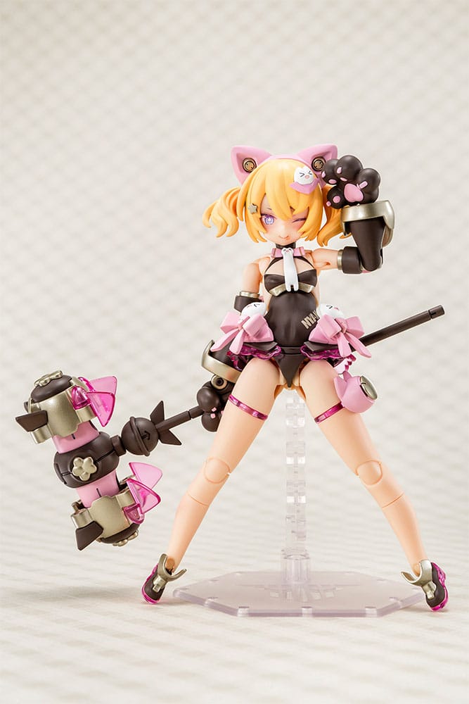 Megami Device Plastic Model Kit 1/1 Puni Mofu Kuro Mao 14 cm P047587