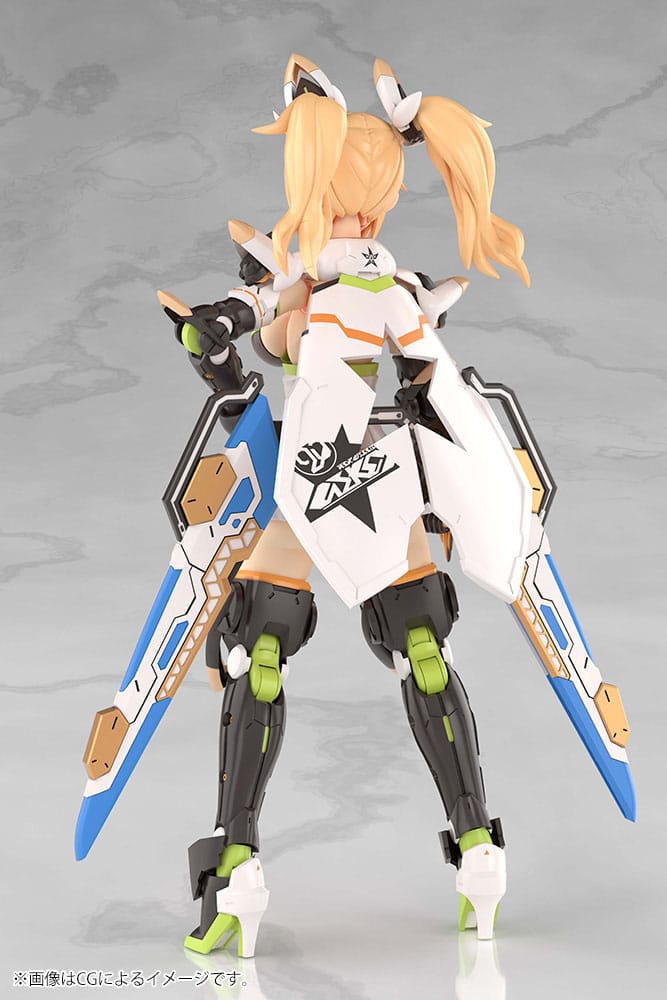 Phantasy Star Online 2 Plastic Model Kit Grande Scale Gene Stellainnocent 25 cm