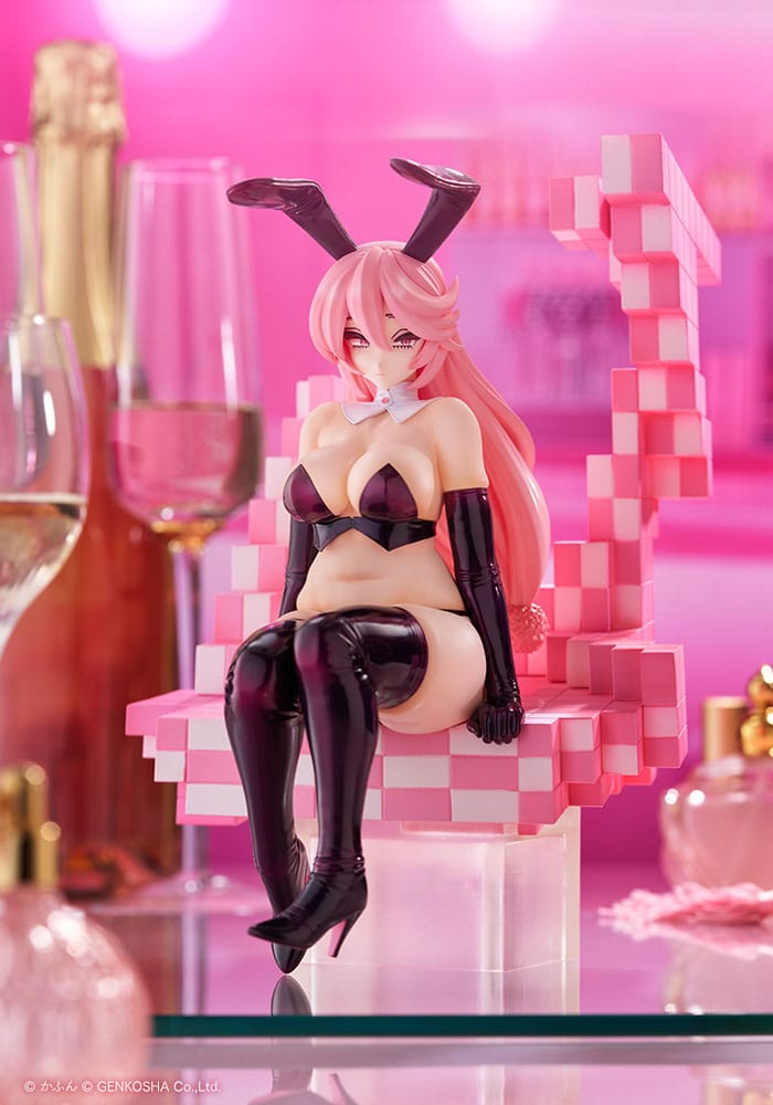 Original Character Trick Bunnies PVC Statue 1/7 Sitting Bunny Illustration by Kafun 24 cm P047690