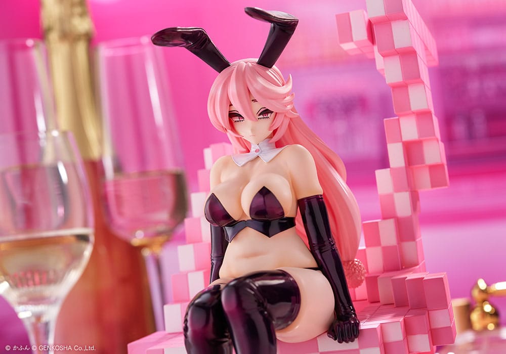 Original Character Trick Bunnies PVC Statue 1/7 Sitting Bunny Illustration by Kafun 24 cm P047690