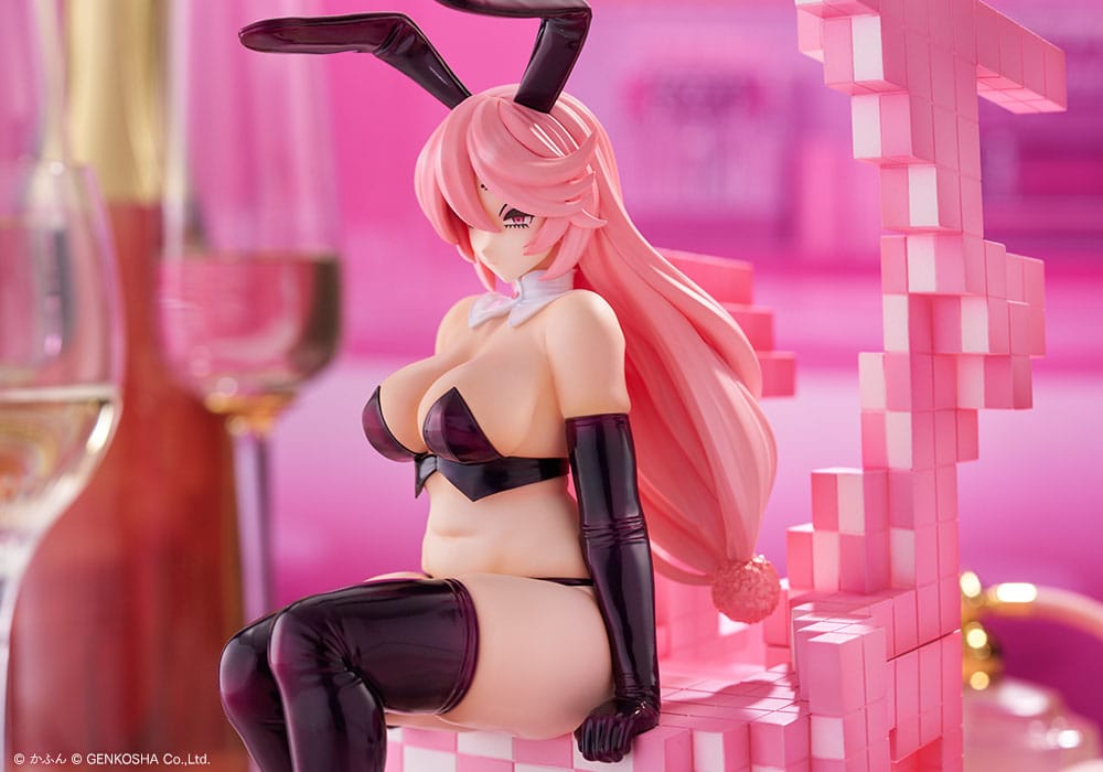 Original Character Trick Bunnies PVC Statue 1/7 Sitting Bunny Illustration by Kafun 24 cm P047690