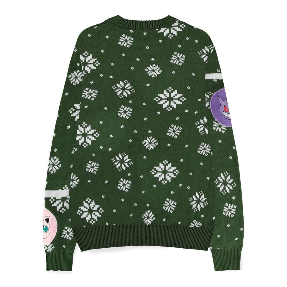 Pokemon Sweatshirt Christmas Jumper Xmas Balls