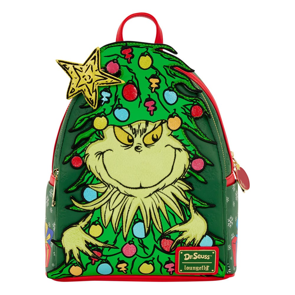 Dr. Seuss by Loungefly Mini Backpack Grinch Holiday P066385