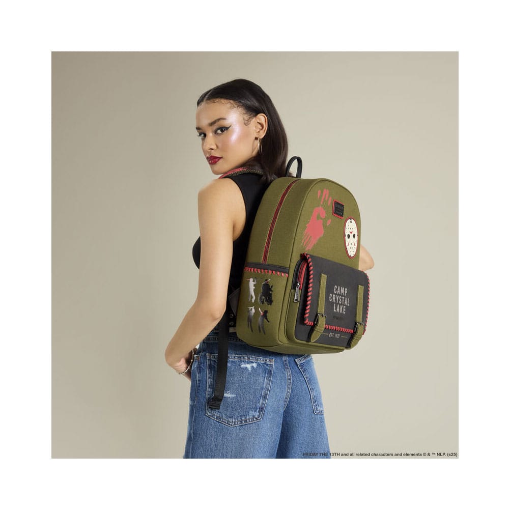 Warner Bros by Loungefly Full-Size Backpack Friday the 13th P066729