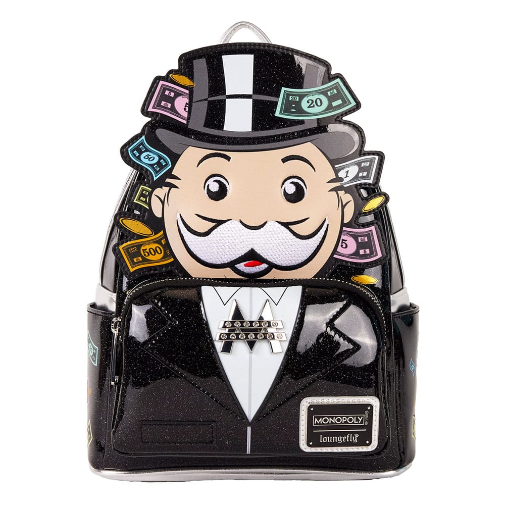 Hasbro by Loungefly Mini Backpack Monopoly Pennybags P048053