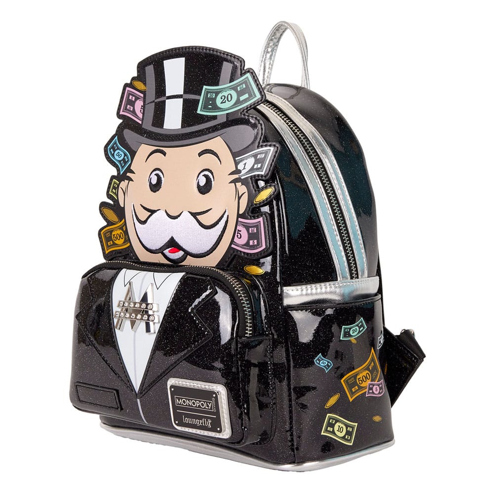 Hasbro by Loungefly Mini Backpack Monopoly Pennybags P048053