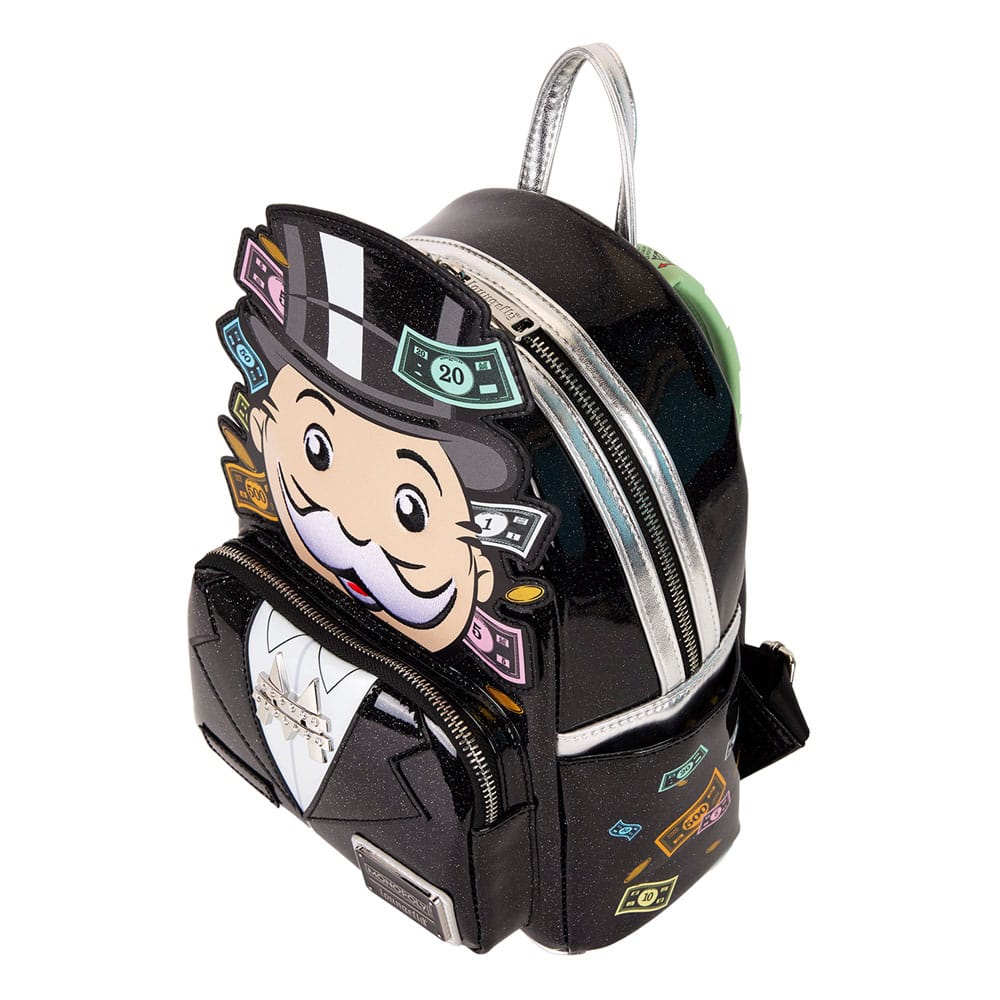 Hasbro by Loungefly Mini Backpack Monopoly Pennybags P048053