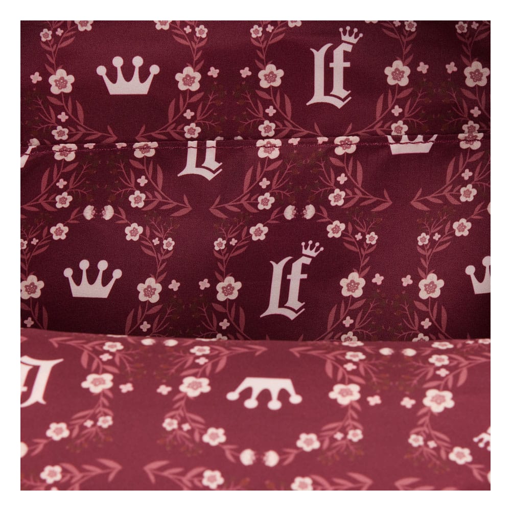 Loungefly Midi Backpack Cream & Red Floral P066391