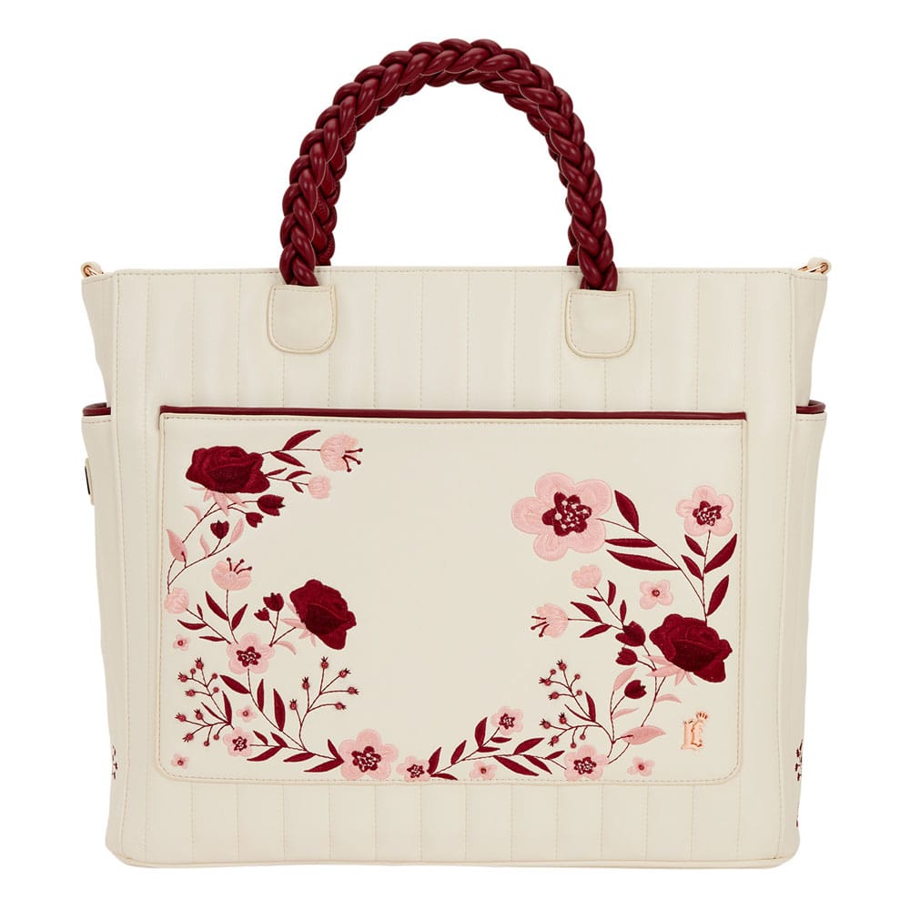 Loungefly Crossbody Bag Figural Cream & Red Floral P066394