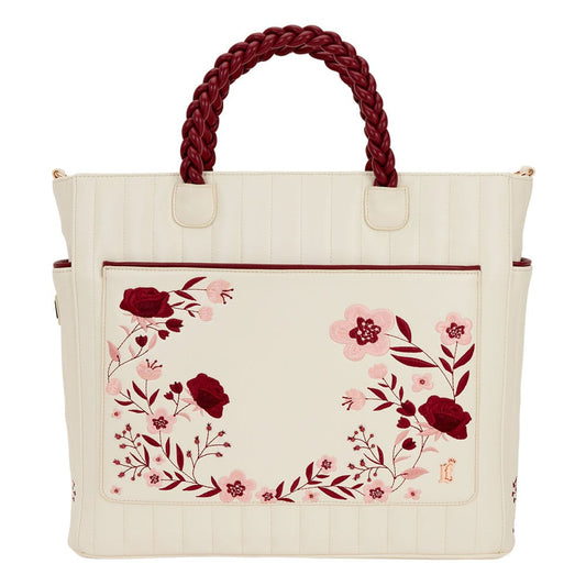 Loungefly Crossbody Bag Figural Cream & Red Floral P066394