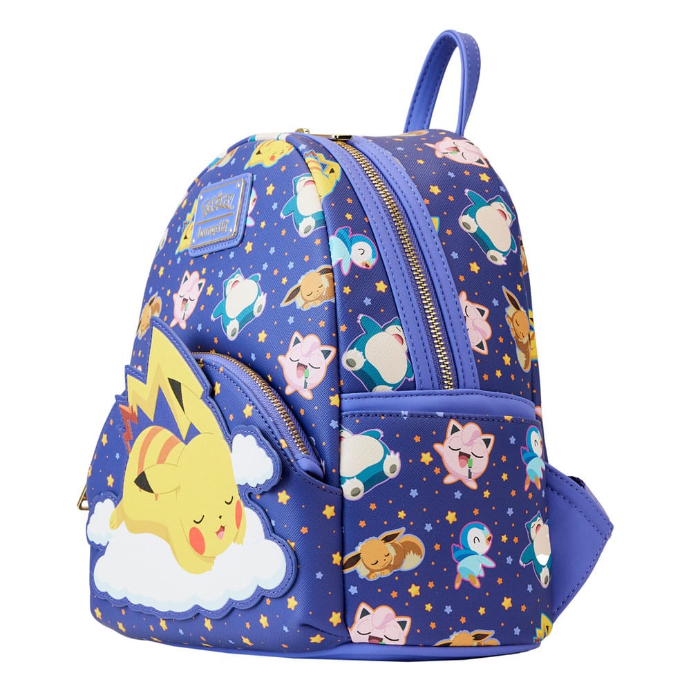 Pokemon by Loungefly Mini Backpack Sleeping Pikachu and Friends P065244