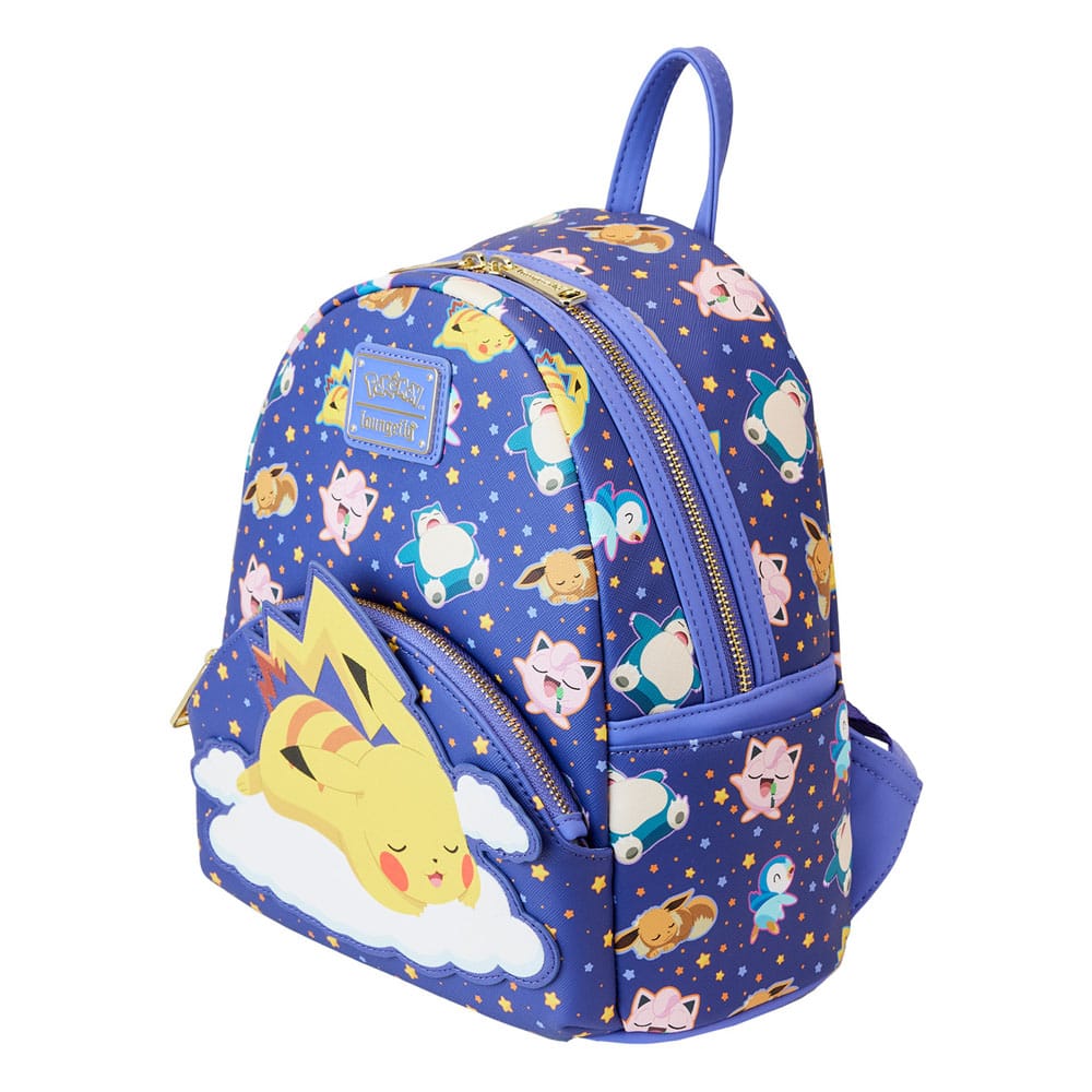 Pokemon by Loungefly Mini Backpack Sleeping Pikachu and Friends P065244