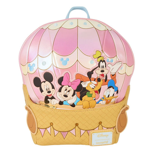 Disney by Loungefly Mini Backpack Mickey & Friends Figural Hot Air Balloon P048379