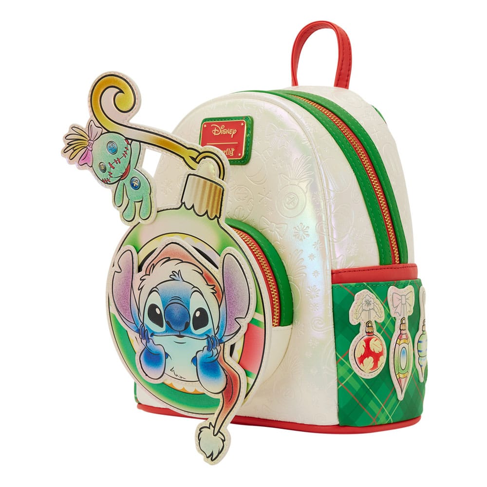 Disney by Loungefly Mini Backpack Lilo and Stitch Holiday P066422