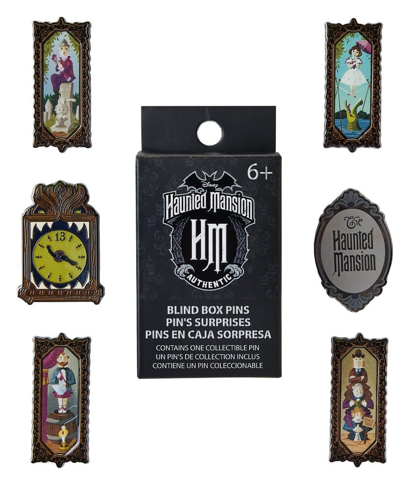 Disney by Loungefly Enamel Pins Blind Box Haunted Maison Assortment (12) P071238