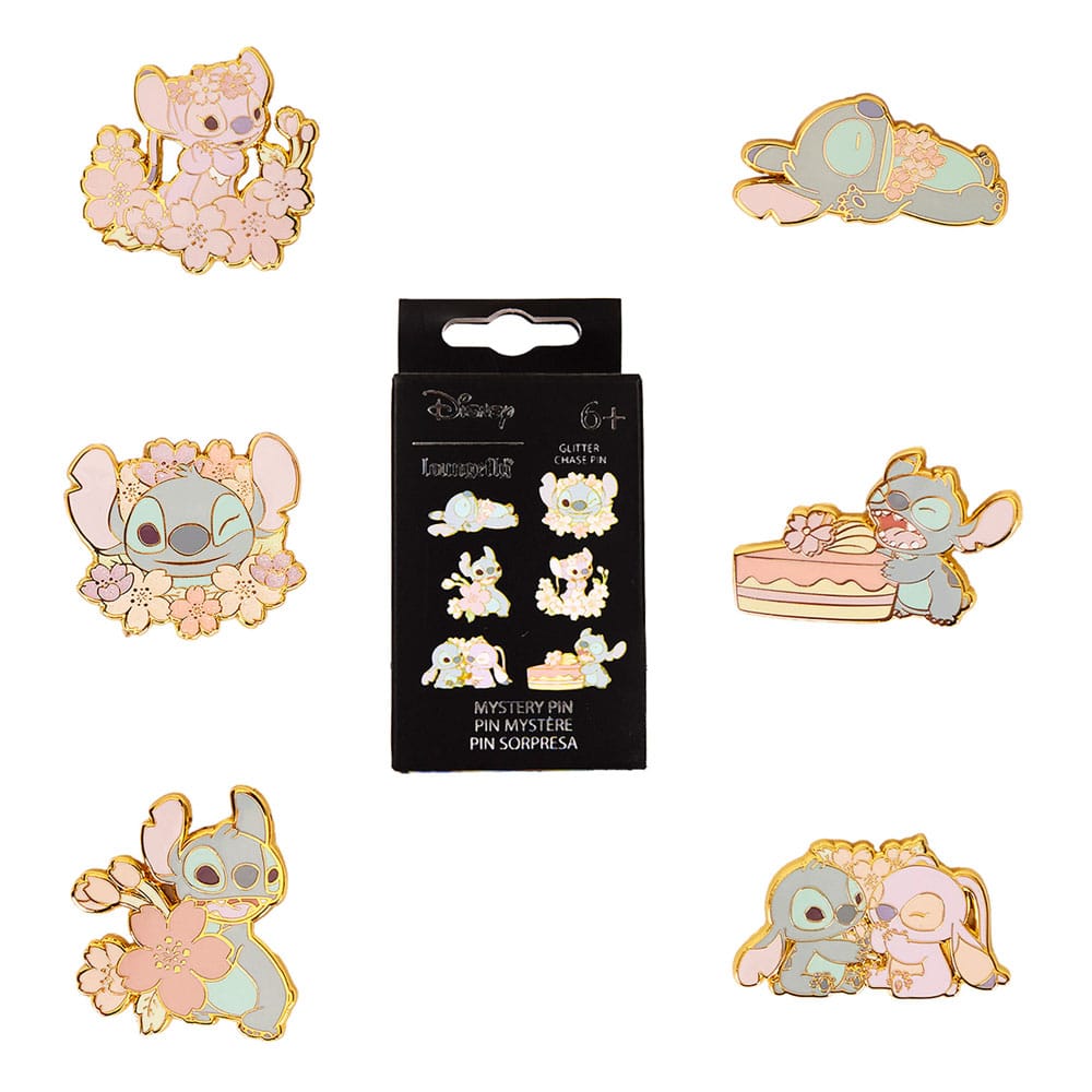 Disney by Loungefly Enamel Pins Blind Box Cute Stitch Assortment (12) P048468