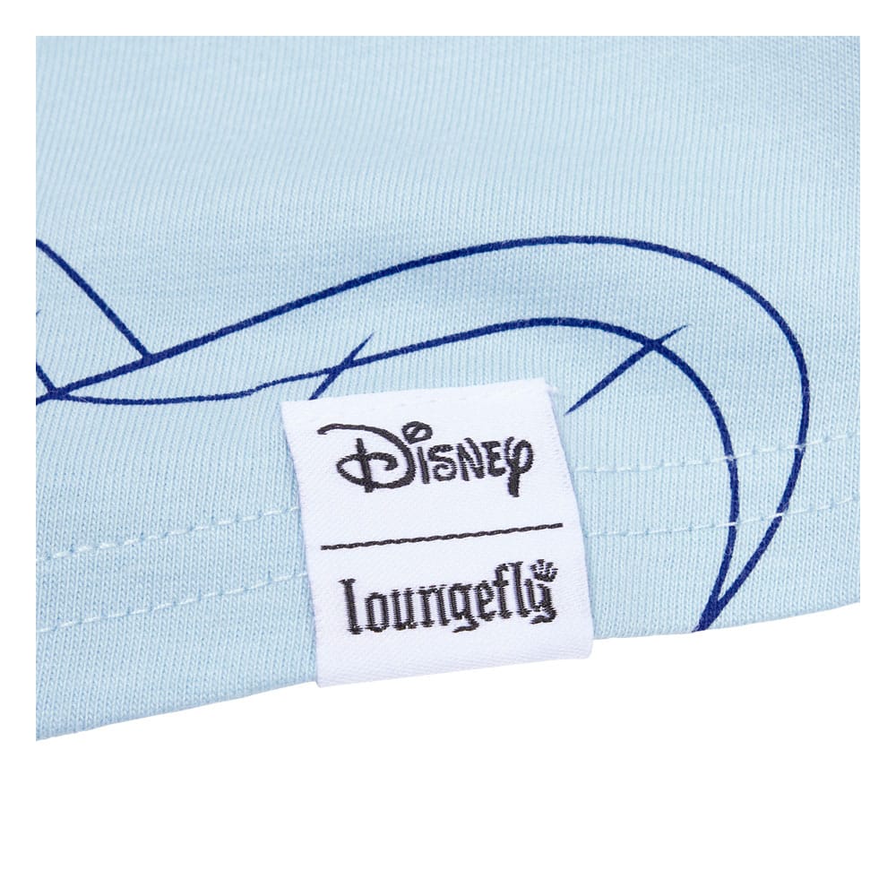 Winnie the Pooh by Loungefly Tee T-Shirt Unisex Eeyore Shirred Raglan