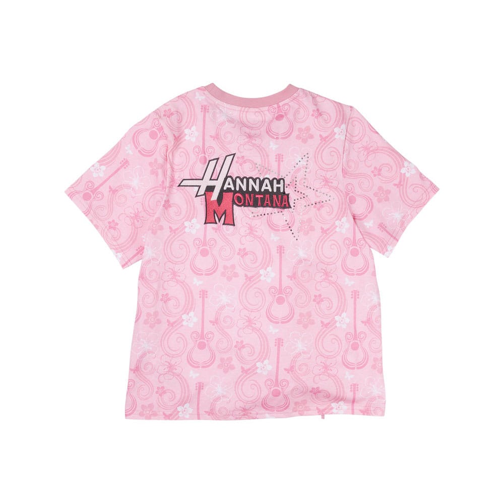 Disney by Loungefly Tee T-Shirt Unisex Hannah Montana Shirred Hem Size XXL
