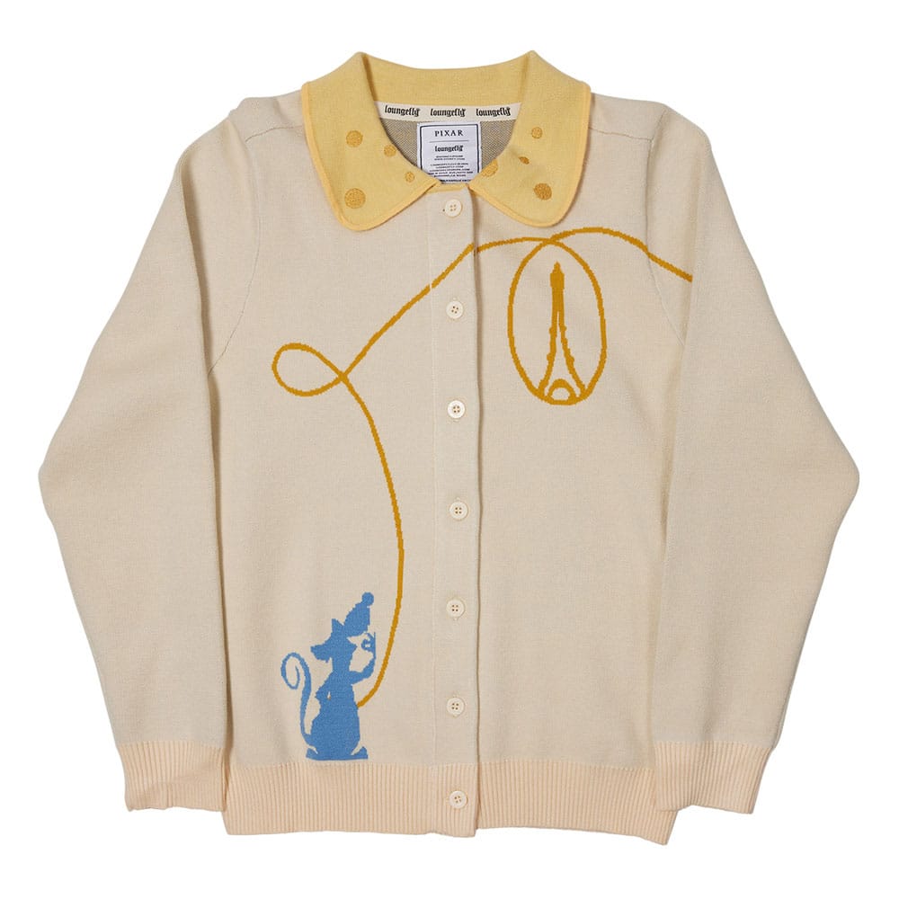 Pixar by Loungefly Cardigan Unisex Ratatouille Collared Size M P048549