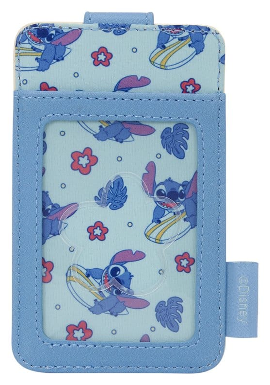 Disney by Loungefly Cardholder Lilo & Stitch Animal Friends Surfing P074255