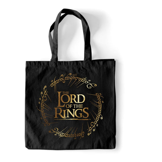 Lord of The Rings Tote Bag Gold Foil P048775