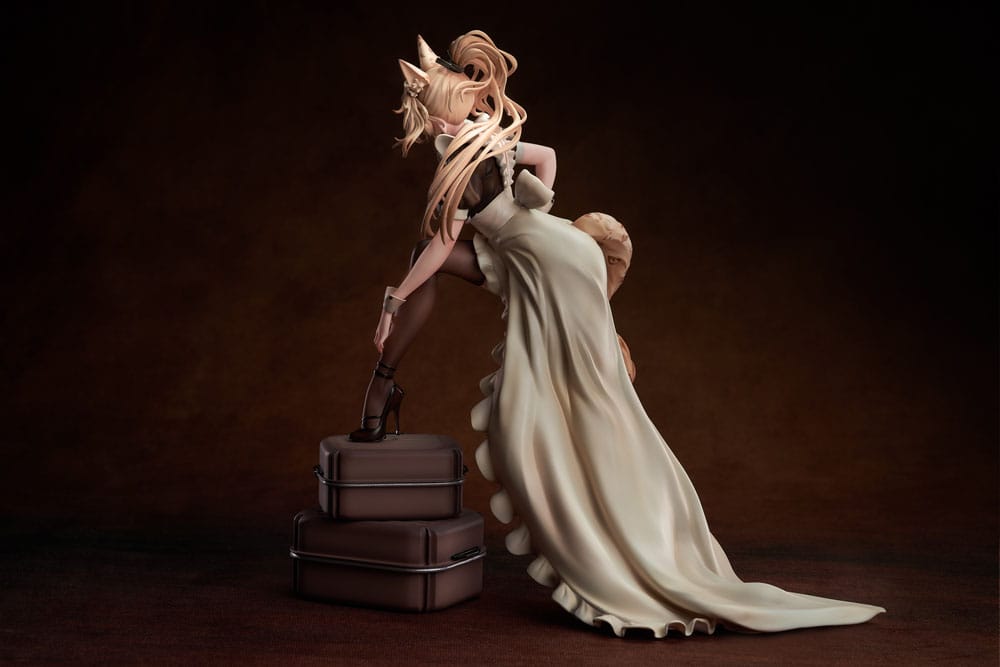 Original Character PVC Statue 1/4 Battle Maid Different Species Leopard Cat Maria 40 cm P048831