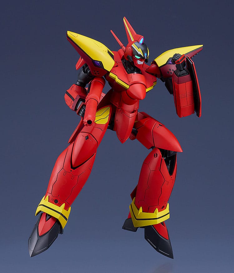 The Super Dimension Fortress Macross PLAMAX Plastic Model Kit 1/72 VF-19 Custom Fire Valkyrie (Basara Nekki Unit) 22 cm P048857
