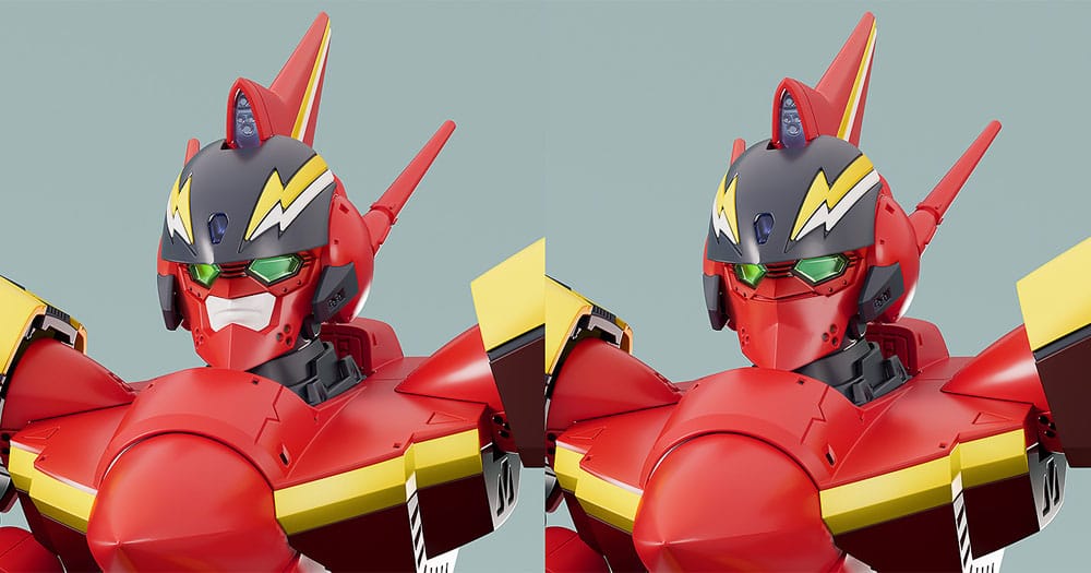 The Super Dimension Fortress Macross PLAMAX Plastic Model Kit 1/72 VF-19 Custom Fire Valkyrie (Basara Nekki Unit) 22 cm P048857