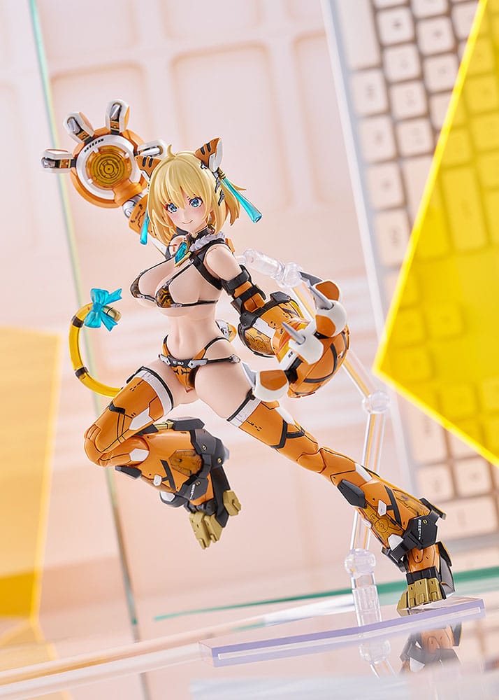 Bunny Suit Planning Plastic Model Kit PLAMAX BP-02 Sophia F. Shirring Tiger Armor Ver. 16 cm P048867