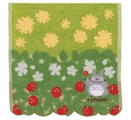 My Neighbor Totoro Mini Towel Flowers & Stawberries 25 x 25 cm P049040
