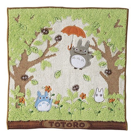 My Neighbor Totoro Mini Towel Shade of the Tree 25 x 25 cm P049055