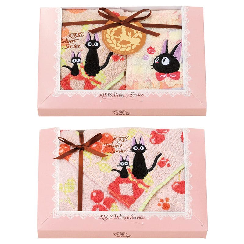 Kiki´s Delivery Service Towel 3-Set Jiji Red Fruit Jams P065775