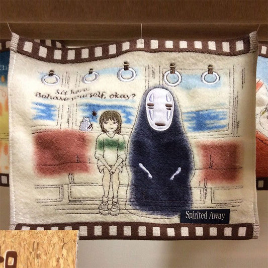 Spirited Away Mini Towel Chihiro In The Train P049094