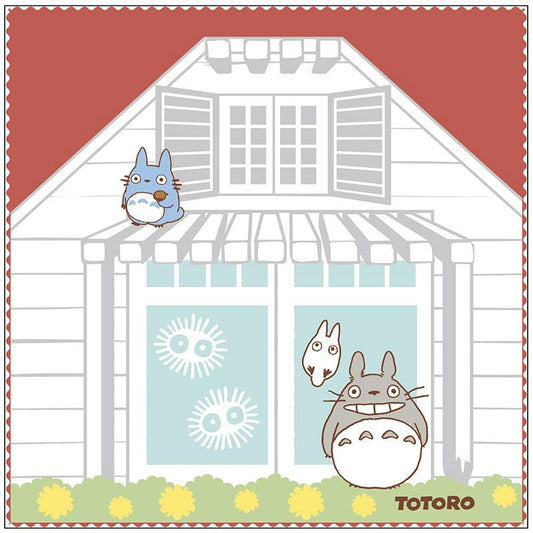 Studio Ghibli mini towel My neighbor Totoro Satsuki & Mei's Haus 25 x 25 cm P049104