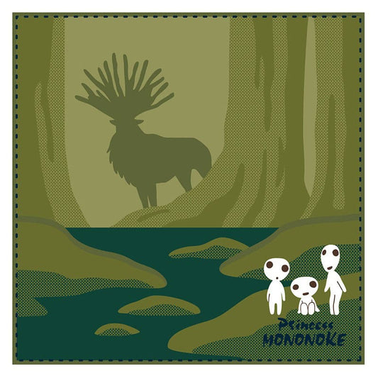 Studio Ghibli Mini Towel Princess Mononoke Shadow of the Deer God 25 x 25 cm P049114