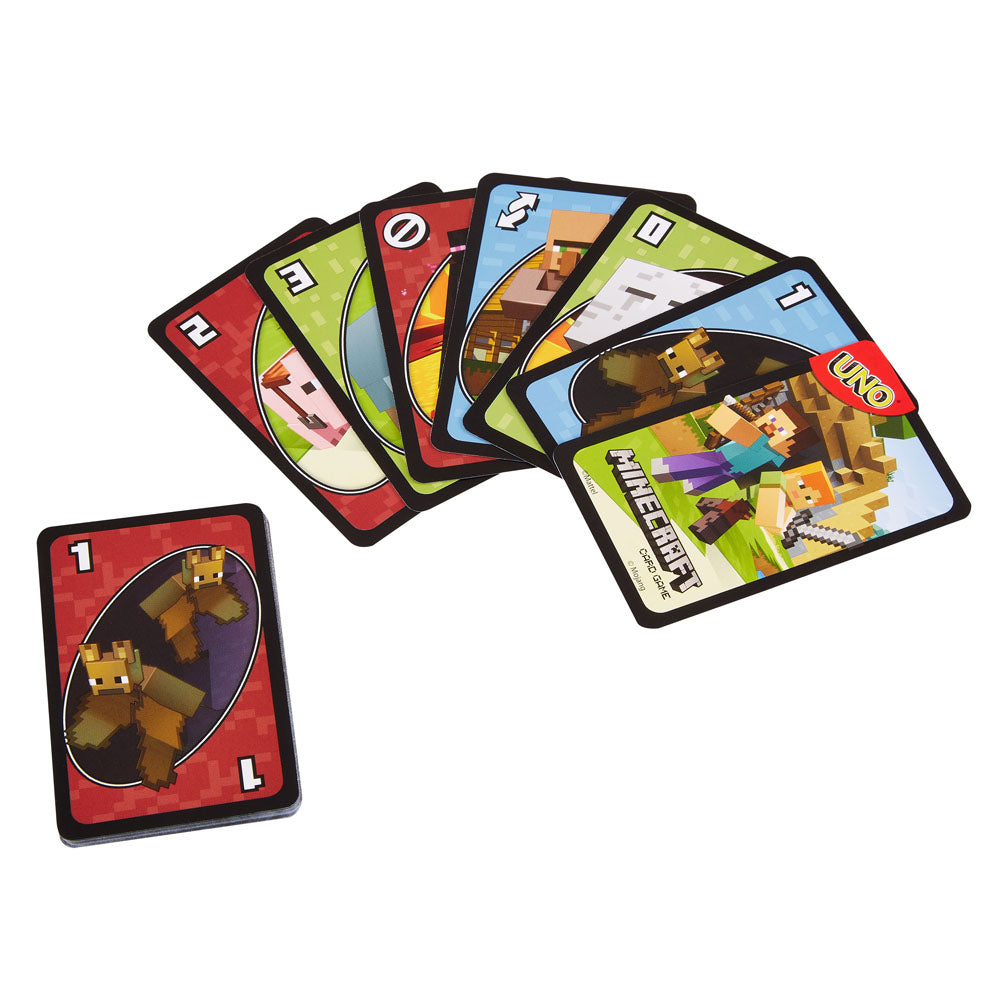 Minecraft UNO Card Game P049134