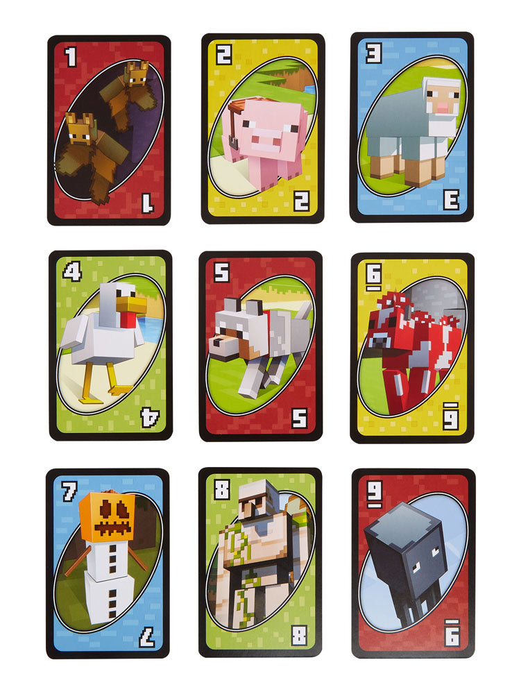 Minecraft UNO Card Game P049134