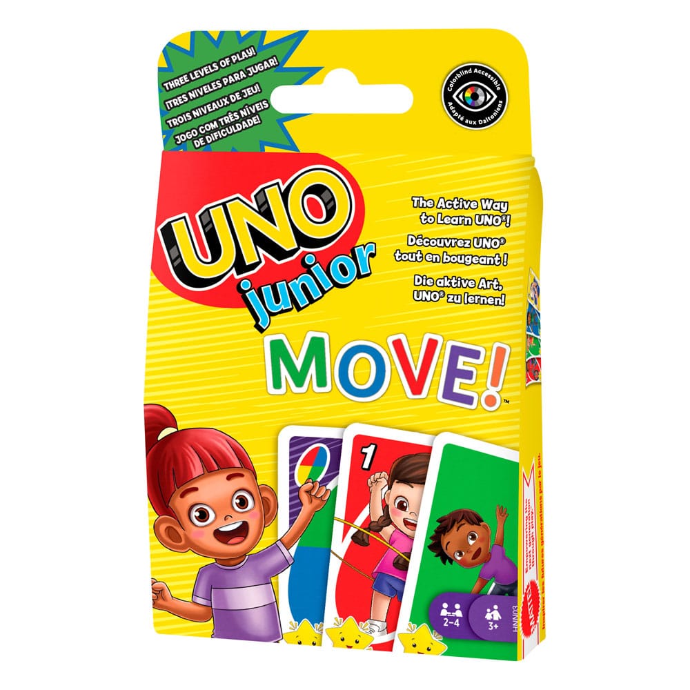 UNO Junior Move! Card Game P049183