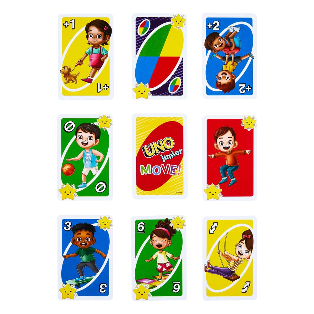 UNO Junior Move! Card Game P049183