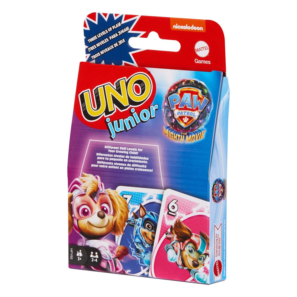 PAW Patrol: The Mighty Movie Card Game UNO Junior P049190