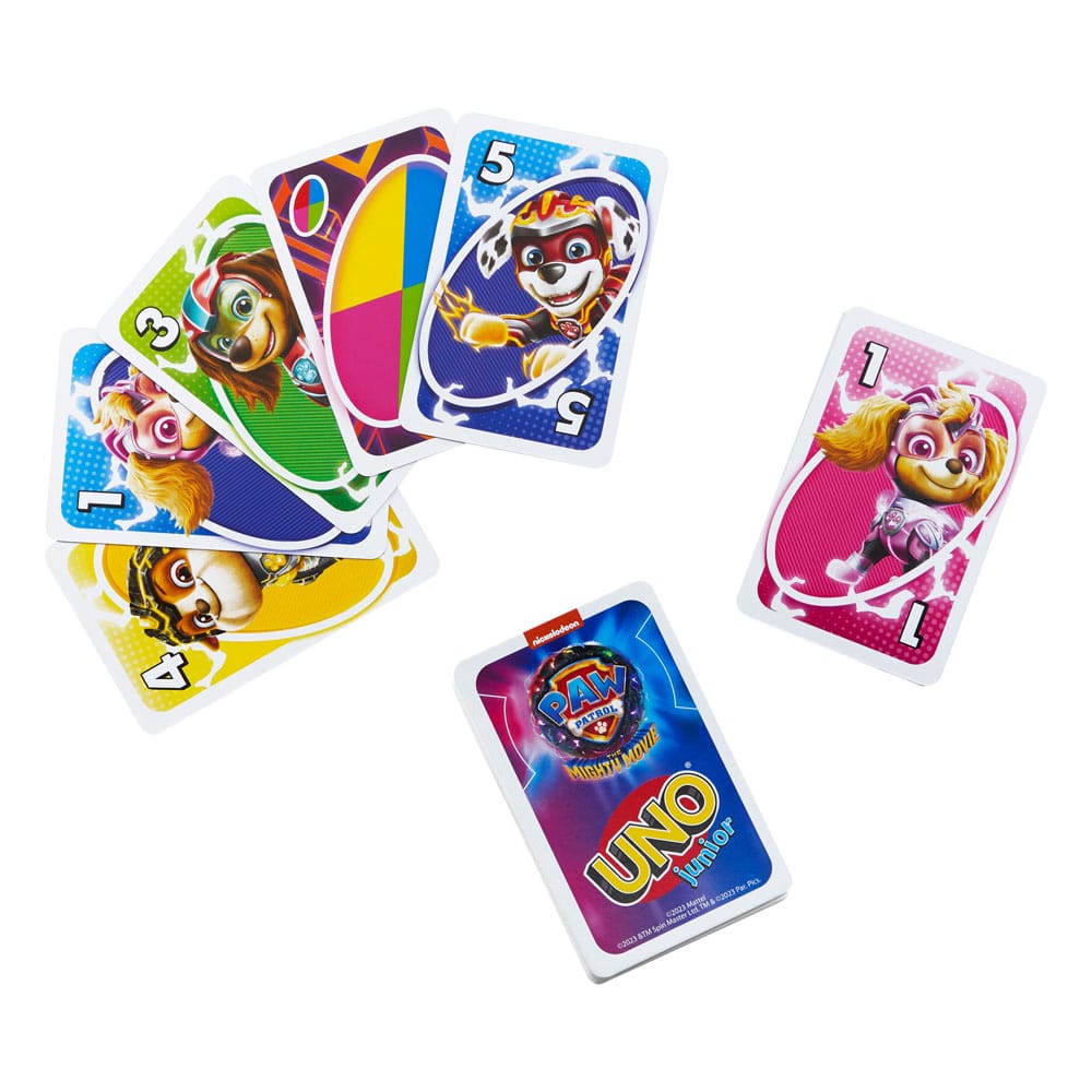 PAW Patrol: The Mighty Movie Card Game UNO Junior P049190