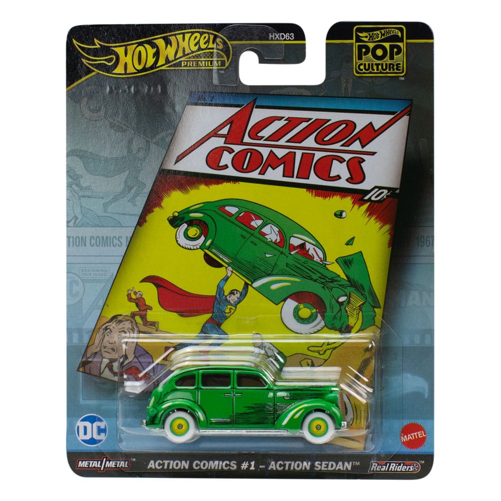 Hot Wheels Premium Diecast Vehicles 1/64 Pop Culture 979F Assortment (10) P049226