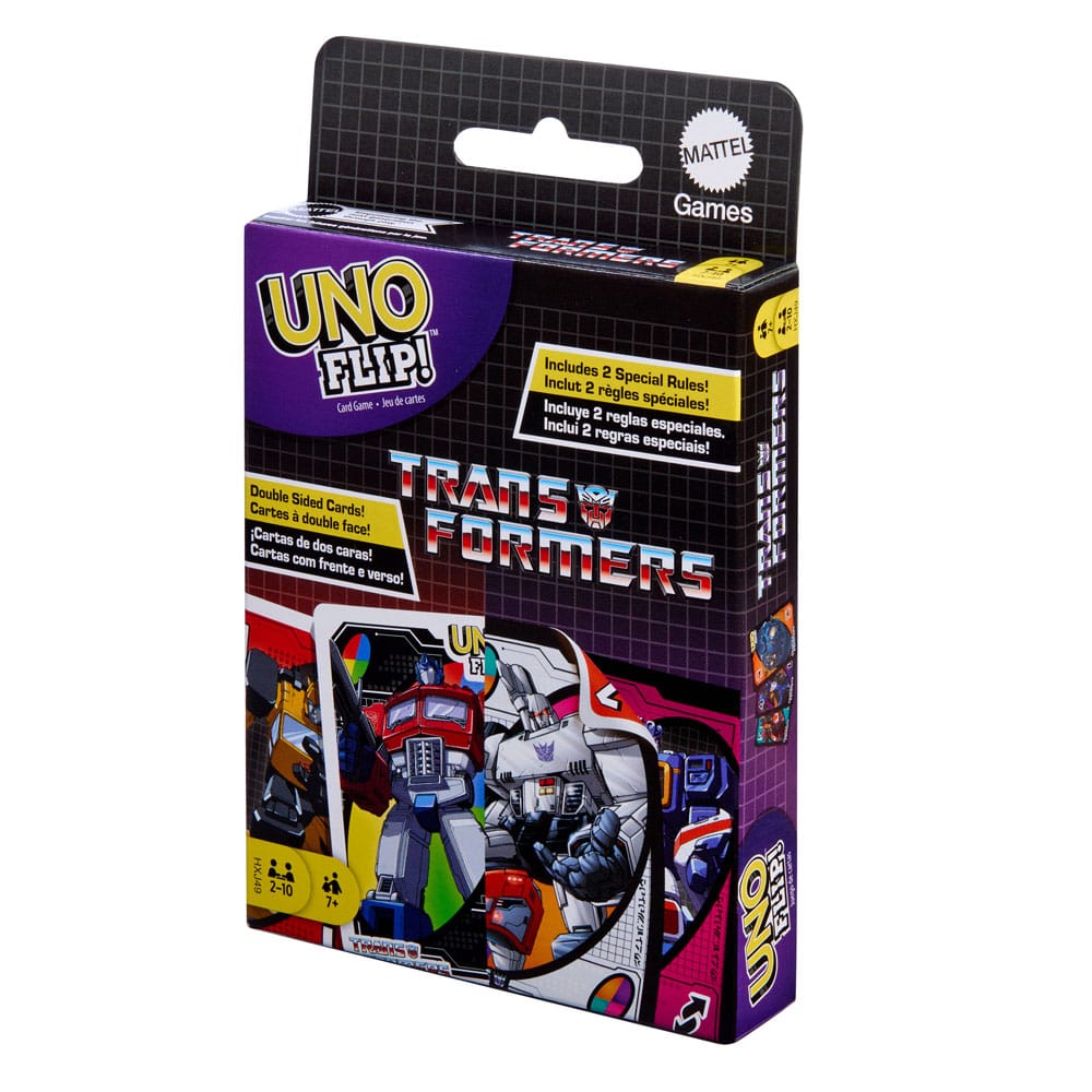 Transformers UNO Flip! Card Game P049238