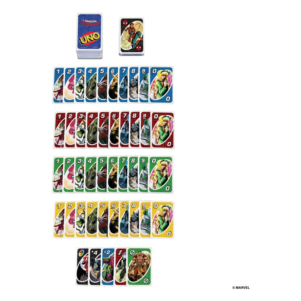 The Amazing Spider-Man Card Game UNO P049247